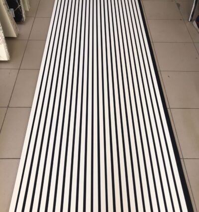 PVC Kaplı Akustik Panel Beyaz 275x100cm