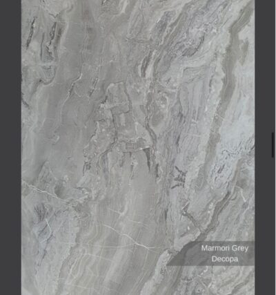 Marmori Grey Mermer Desenli Pvc Duvar Paneli 122*244cm