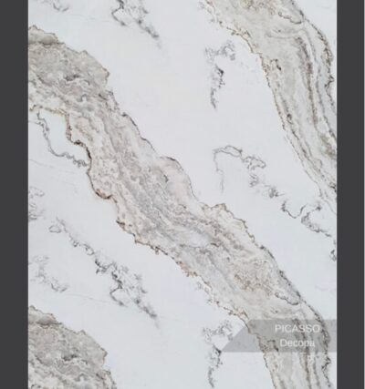 Picasso Mermer Desenli Pvc Duvar Paneli 122*244cm