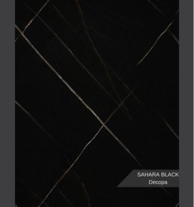 Sahara Black Mermer Desenli Pvc Duvar Paneli 122*244cm