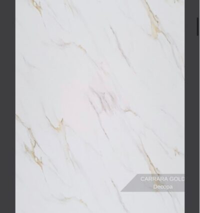 Carrara Gold Mermer Desenli Pvc Duvar Paneli 122*244cm