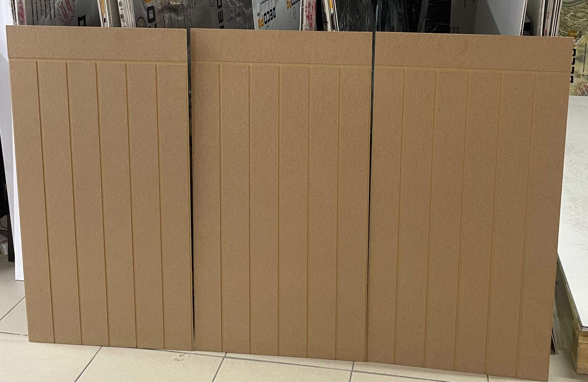 İskandinav Boyanabilir Mdf Duvar Paneli 104x54cm