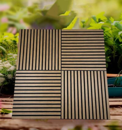 PVC Kaplı Akustik Duvar Paneli 60x60cm